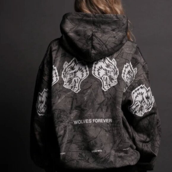 Darc Sport Tops - NWT Darc Sport Wolves Have Your Back Camo Hoodie